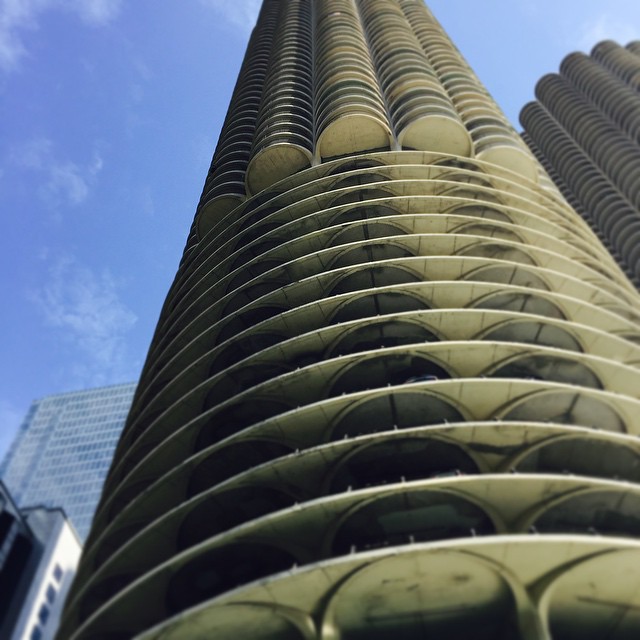 Marina City #Goldberg #Chicago #Architecture