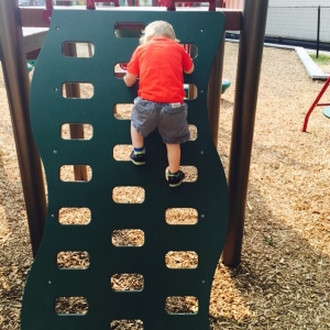 This kid does not understand fear…
