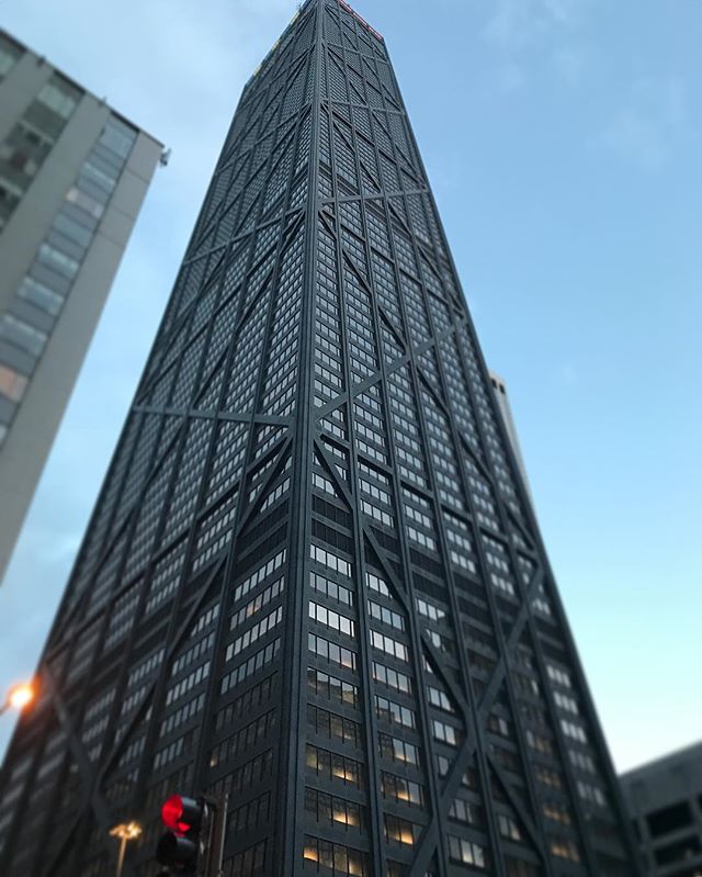I’ve missed you Mr. Hancock. #Chicago #Architecture