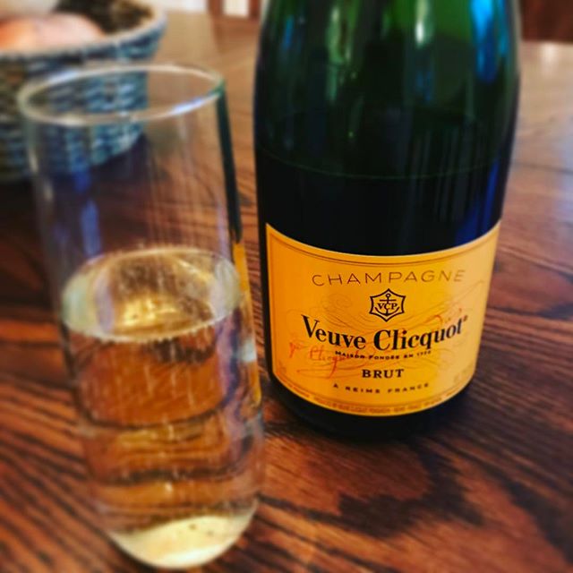 Poppin’ bottles with models…