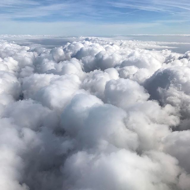 My teachers always told me to get my head out of the clouds…