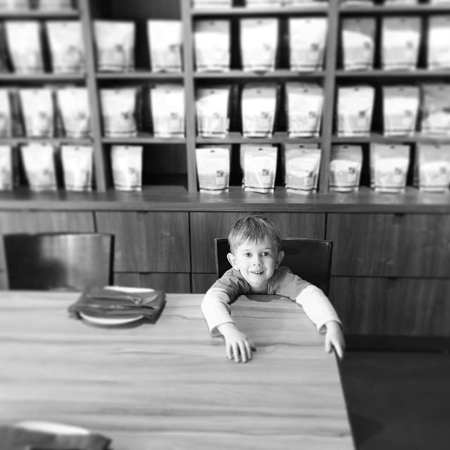 Tea ☕️ time with the dude.