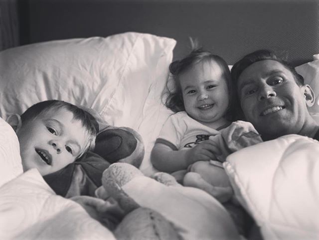 Slumber party with the munchkins…