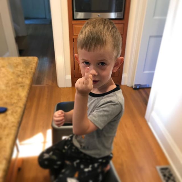 “Dad, I have a booboo…” ?
