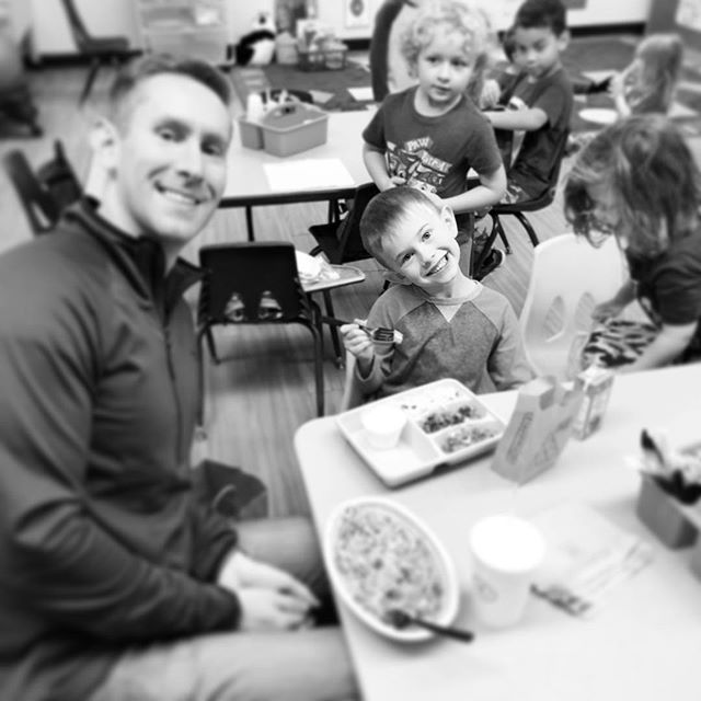 Surprise lunch with my lil’ buddy…