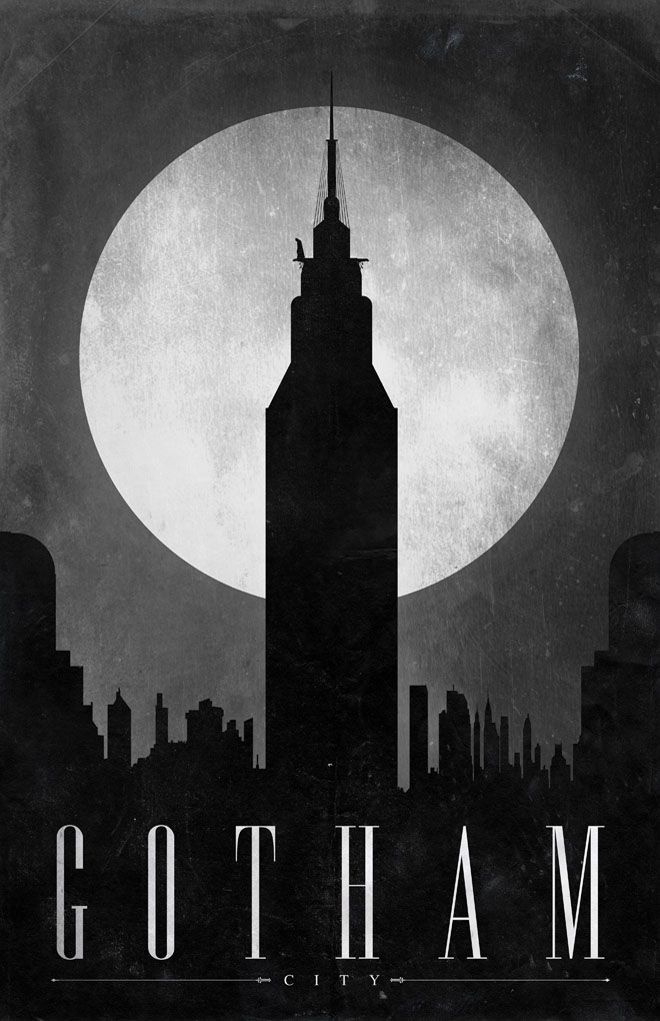 Retro Gotham City Retro Gotham City