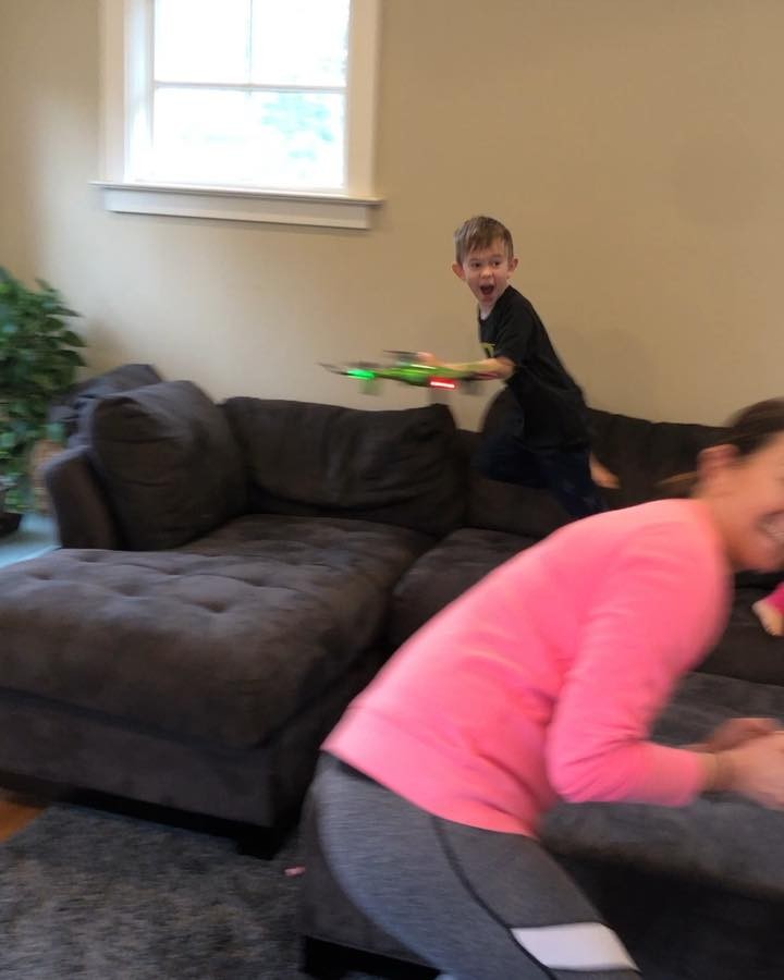 …and to think I was worried about the kids.  #drone