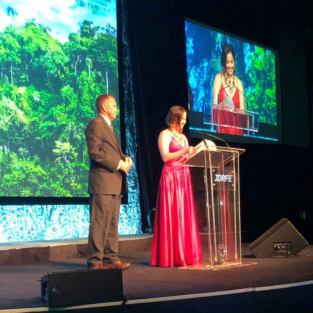 So proud of this lady! #JDRFPromiseGala