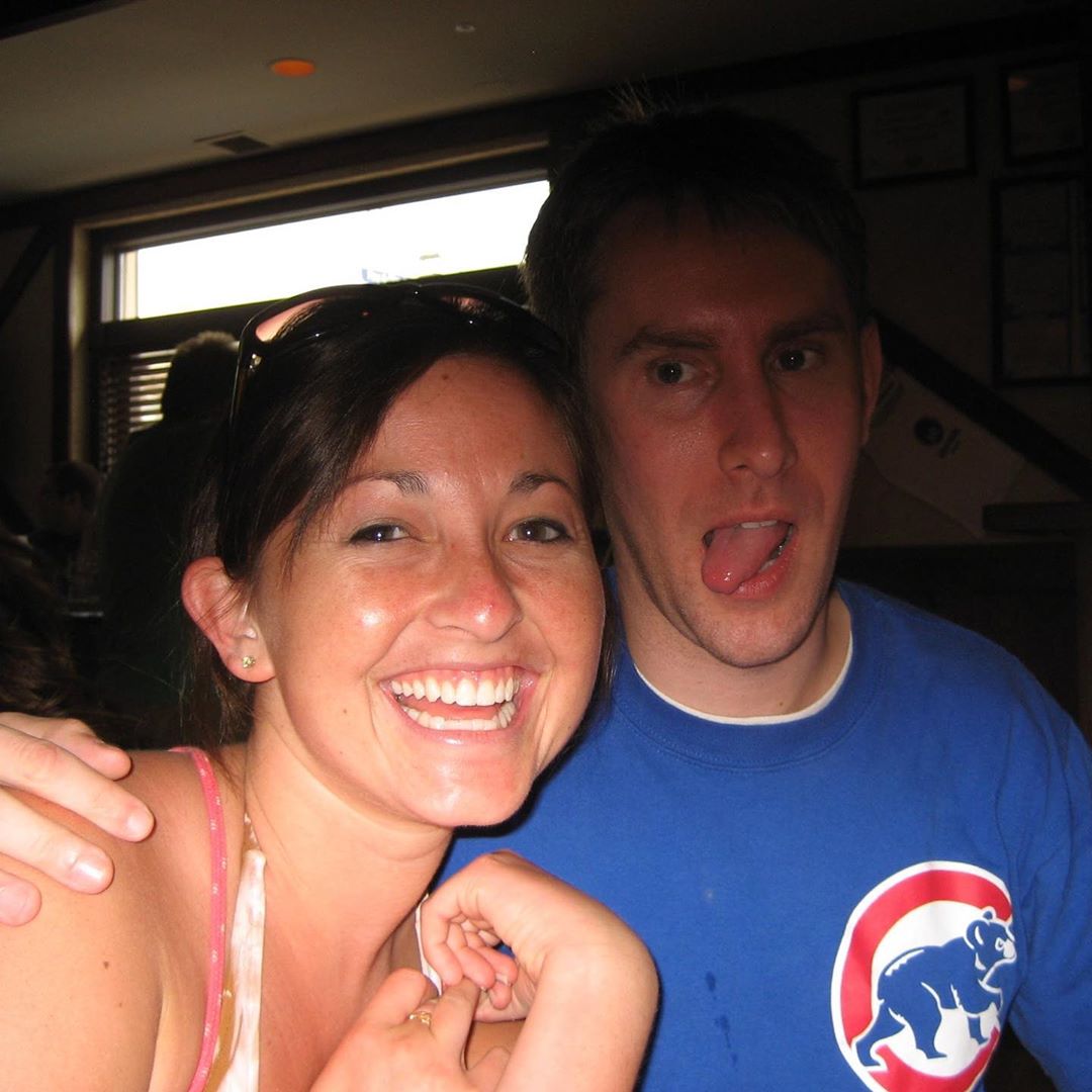 Where it all began. We have come a long way since that Cubs game in 2007. Happy Valentine’s Day my love!